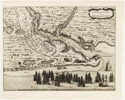 Afbeeldinghe van Pariba ende Forten