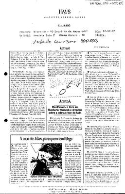 Roteiro - Agenda: Bethoven, o livro de Humberto Werneck e simpósio sobre ;a criança: tem de tudo