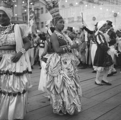 Desfile de agremiação carnavalesca