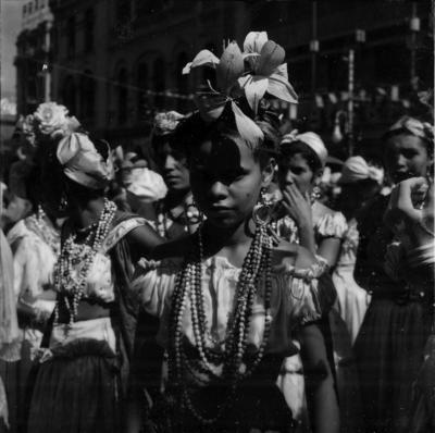 Desfile de agremiação carnavalesca