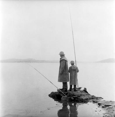 Pescaria na represa de Guarapiranga
