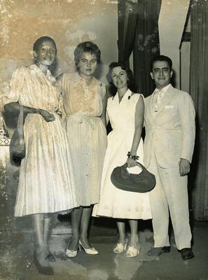 Maysa, Elza Laranjeira e Denis Brean
