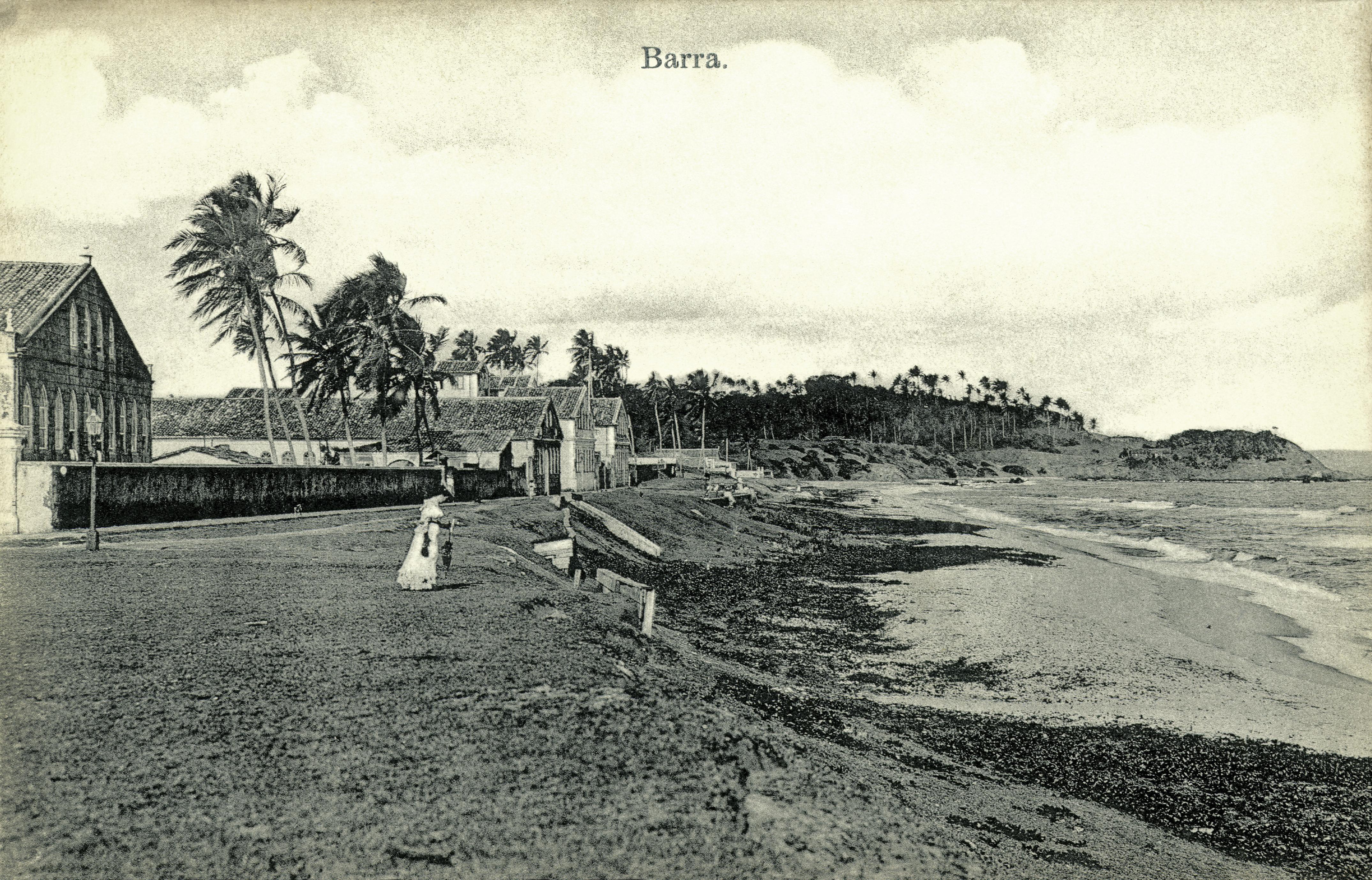 Quintas da Barra, atual Praia do Farol da Barra