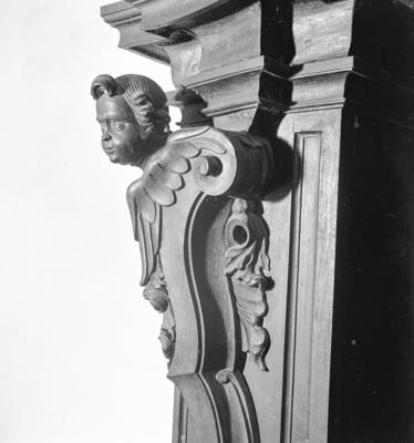 Ouro Preto, entalhe de anjo