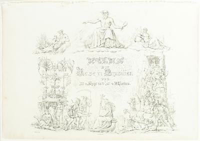 (Atlas da Viagem ao Brasil de Dr. V. Spix e Dr. V. Martius)