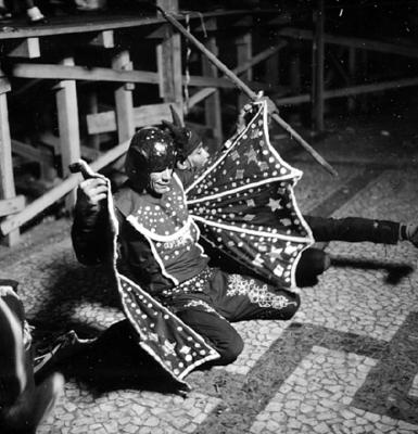 Destaque no desfile do bloco Vassourinhas