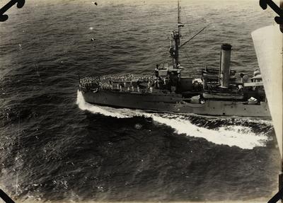 Regresso da Divisão Naval após operações de guerra