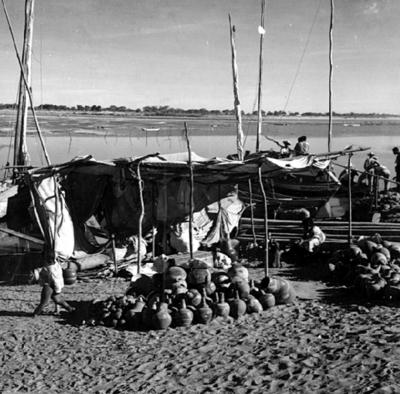 Acampamento de romeiros