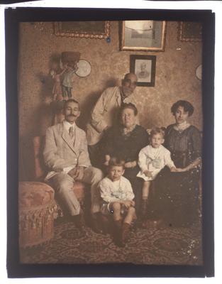 Família Ferrez - Marc, Julio, Marie, Claire, Gilberto e Eduardo