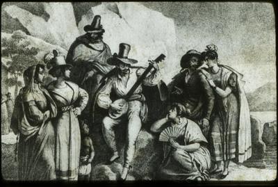 "Costumes de São Paulo" (reprodução de pintura)