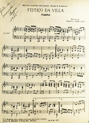 Noel Rosa e Vadico (partitura)