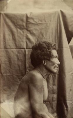 Indígena provavelmente do povo Krenak denominado genericamente Botocudo