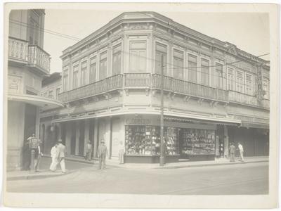 Esquina da Avenida Passos com a extinta rua de São Pedro