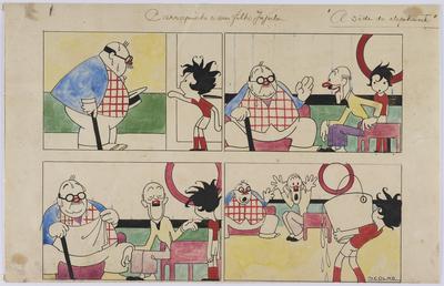 Carrapicho e seu filho Jujuba