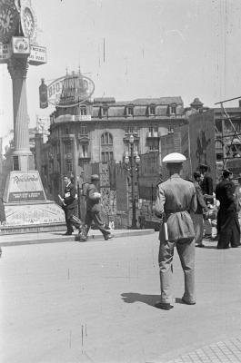 Praça Antonio Prado, cruzamento com a rua São Bento