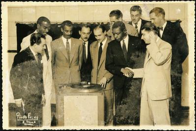 Capitão Furtado com jogadores