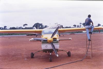 Manutenção de avião