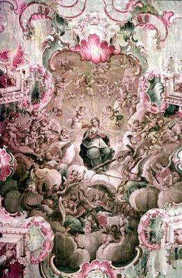 Igreja de São Francisco de Assis - pintura do teto da nave