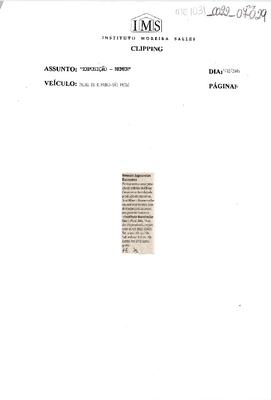 Nemer: Aquarelas Recentes