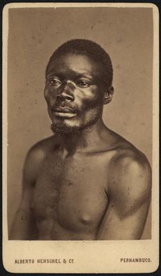 Retrato - homem negro não identificado