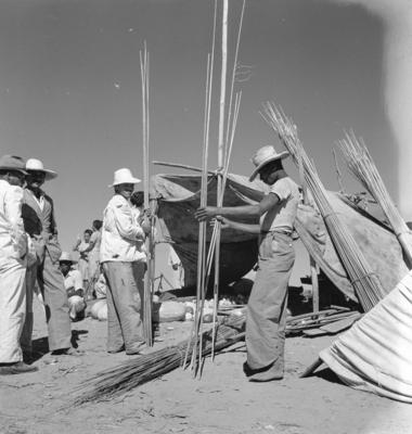 Acampamento às margens do Rio São Francisco