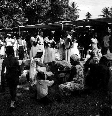 Vendedora de acarajé na Procissão de Nosso Senhor dos Navegantes