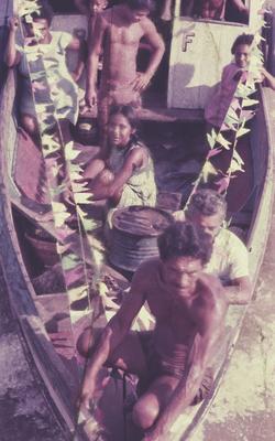 Filmagens de "Iracema: uma transa amazônica", com direção de Jorge Bodanzky e Orlando Senna