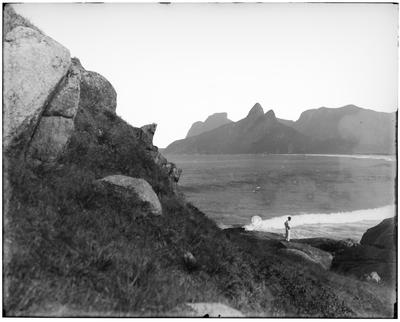 Praia de Ipanema a partir do Arpoador