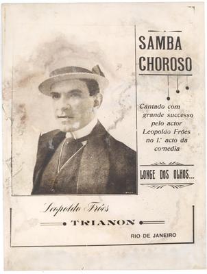 Leopoldo Fróes (capa de partitura)