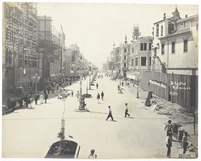 Avenida Central, atual avenida Rio Branco
