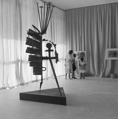 Exposição na primeira sede do Museu de Arte Moderna da Bahia