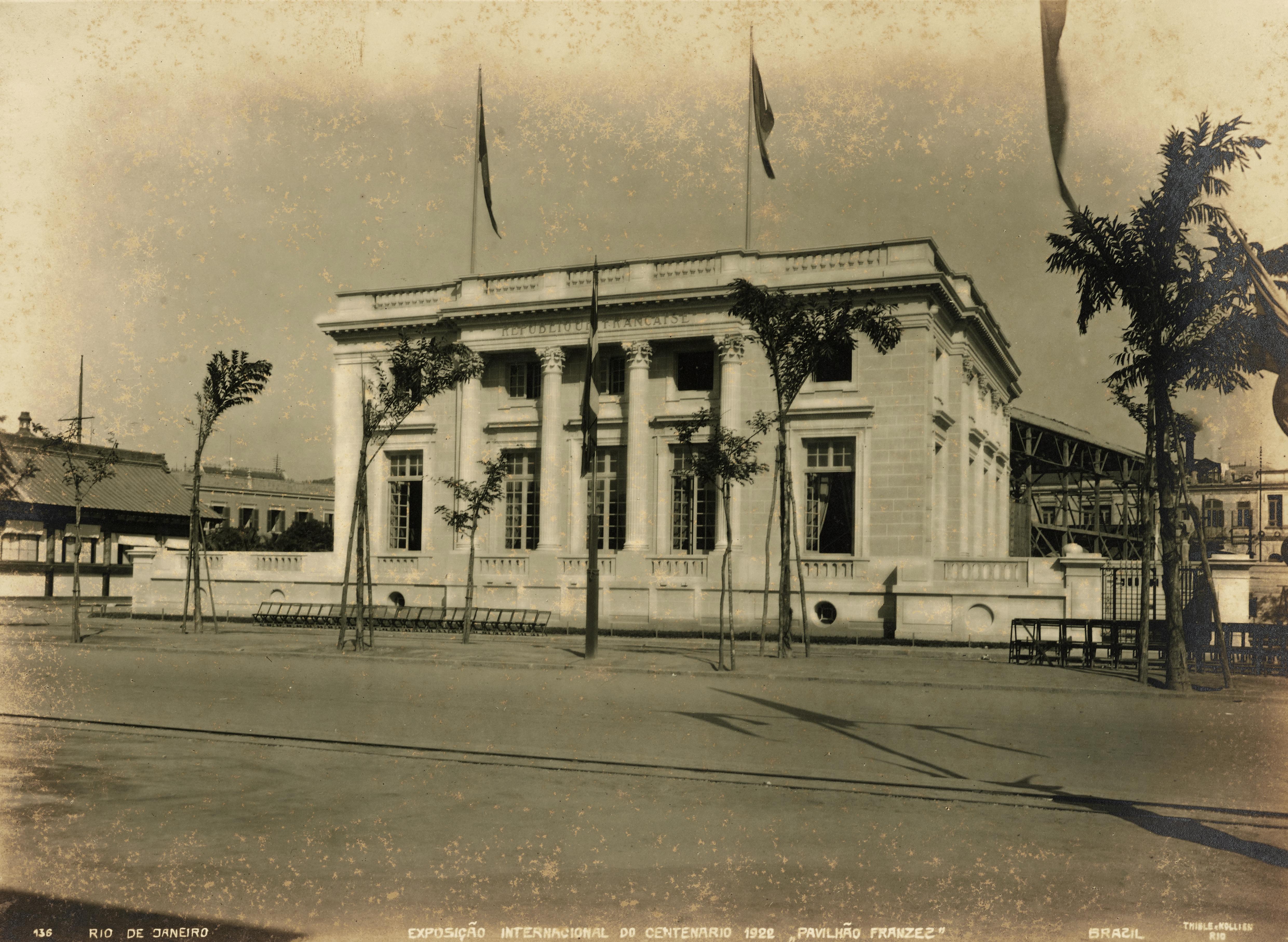Exposição Internacional do Centenário da Independência - Pavilhão França