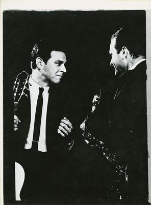 Carlos Lyra e Stan Getz (reprodução)