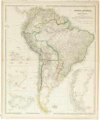 South America. From Original Documents, including the survey by the officers of H.M. Ships Adventure and Beagle