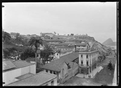 Morro do Castelo em processo de arrasamento