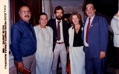 Elizeth Cardoso e Sérgio Cabral