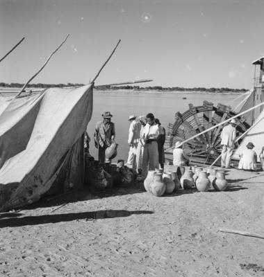 Acampamento às margens do Rio São Francisco