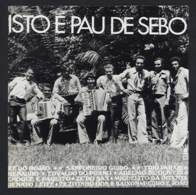 “Isto é pau de sebo” (capa de disco)