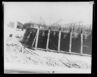 Construção para abastecimento de água no Alto da Boa Vista