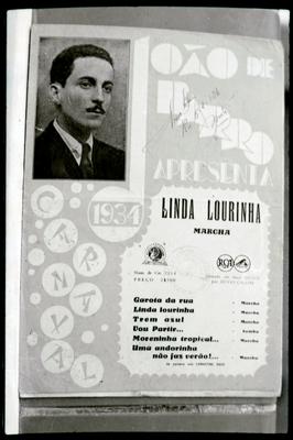 João de Barro (capa de partitura)