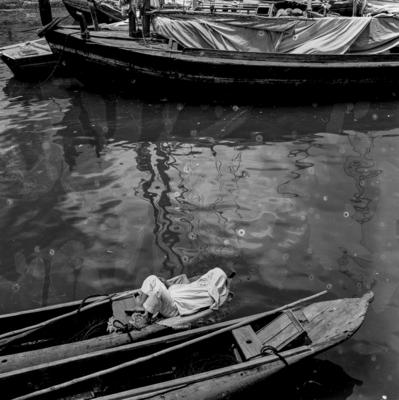 Embarcações na rampa e arredores do Mercado Modelo