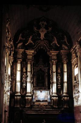 Igreja e Convento Nossa Senhora do Carmo - retábulo da capela-mor
