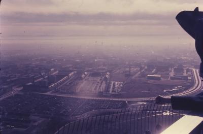 Vista da parte de cima da Torre Olímpica