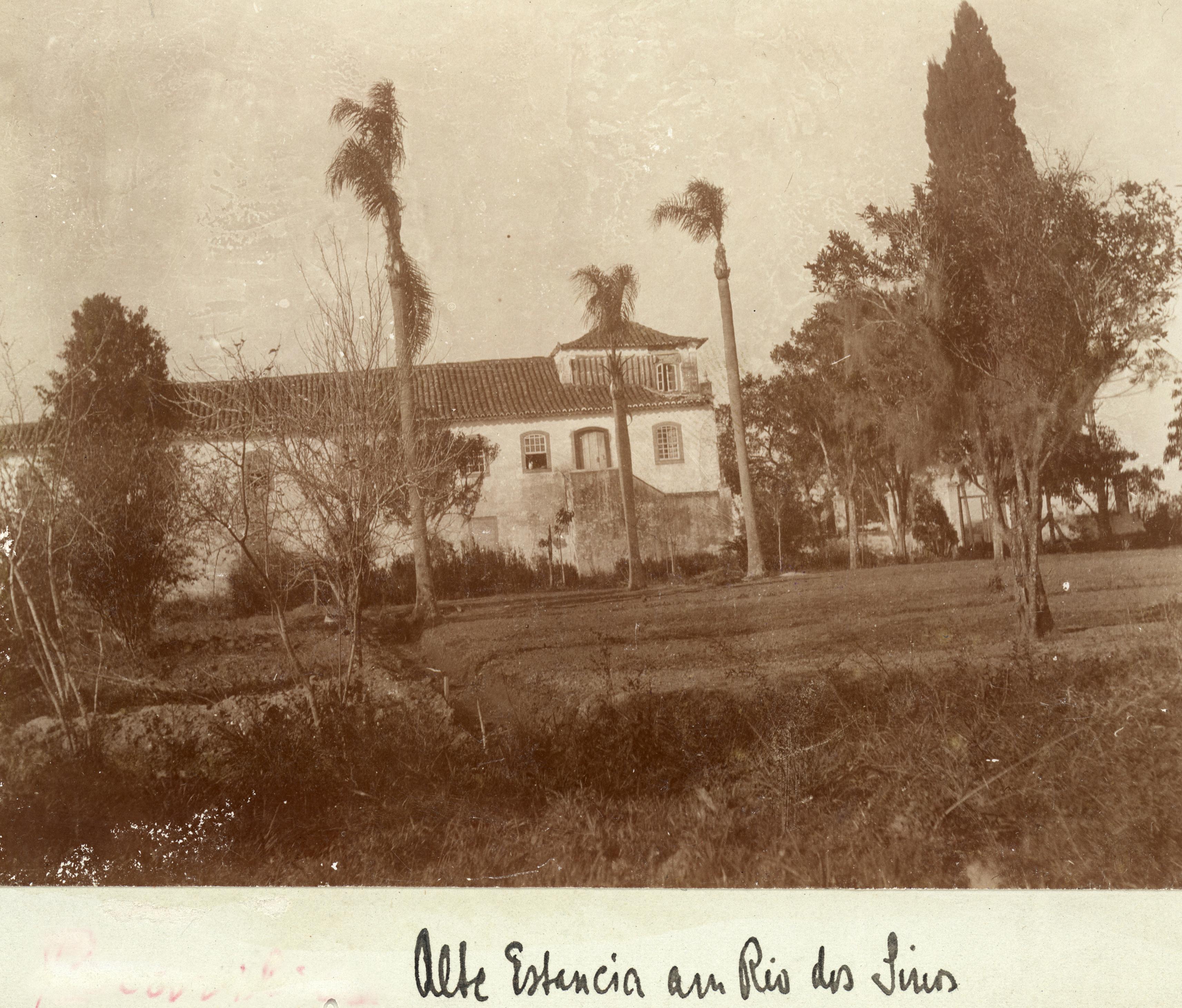 Antiga estância às margens do Rio dos Sinos