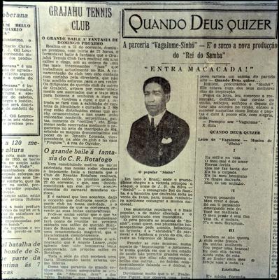 Sinhô e Vagalume (reprodução de periódico)