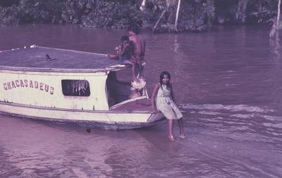 Filmagens de "Iracema: uma transa amazônica", com direção de Jorge Bodanzky e Orlando Senna