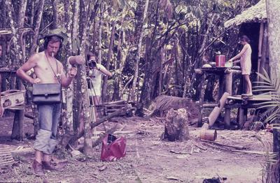 Filmagens de "Iracema: uma transa amazônica", com direção de Jorge Bodanzky e Orlando Senna