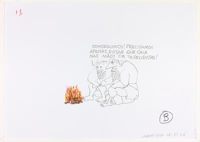 Enquanto isso, na pedra lascada...