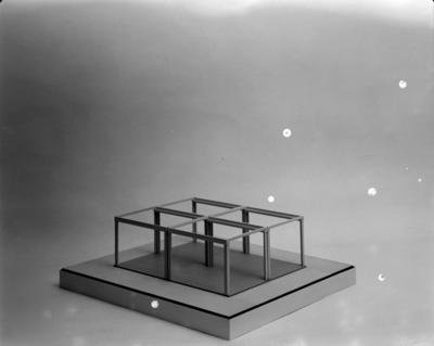 Maquete de banheiro do arquiteto Abrahão Sanovicz