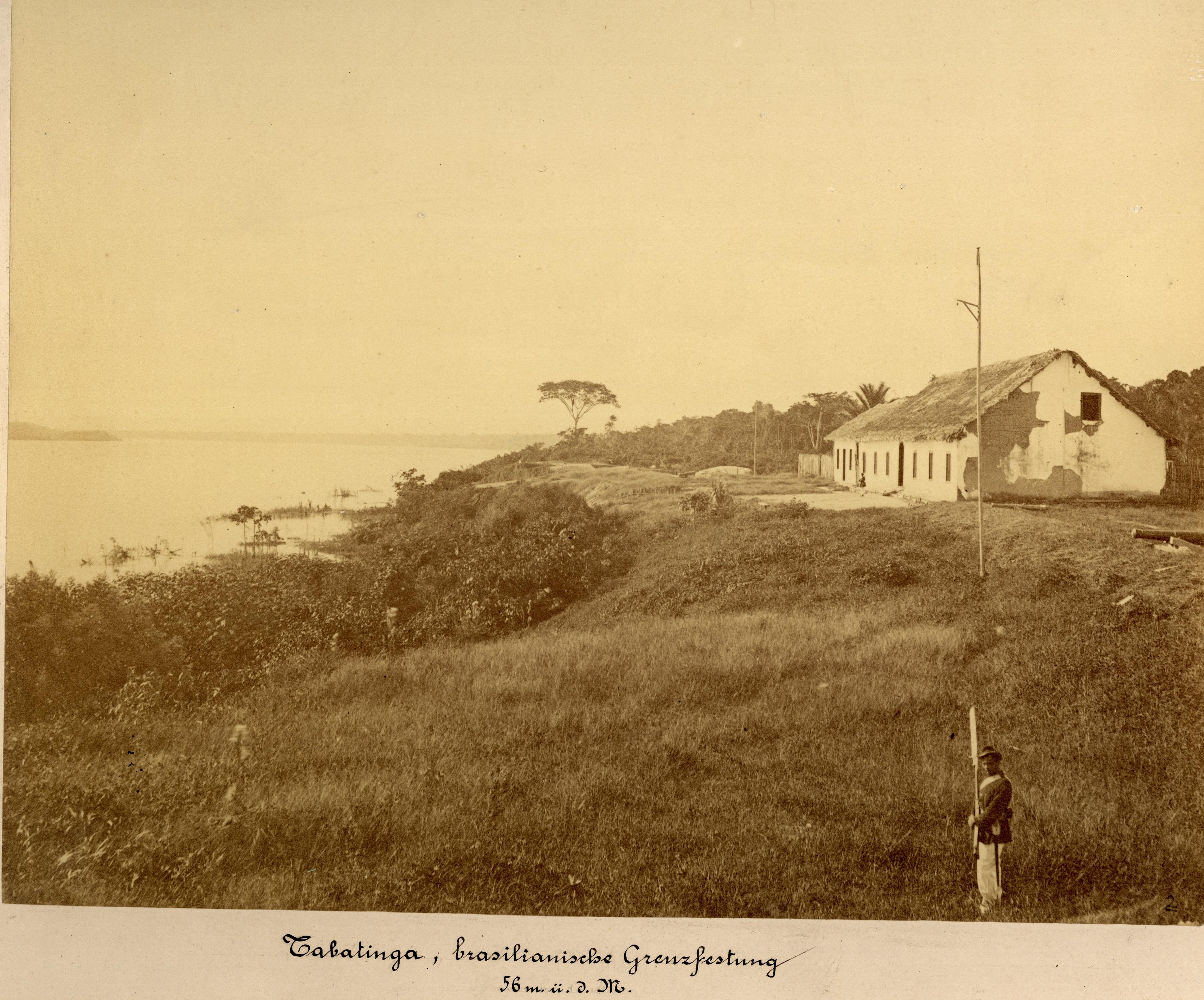 Tabatinga, na fronteira brasileira